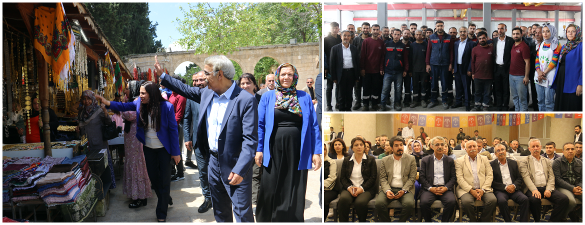 Sancar: Biz inanıyoruz ki Urfa iradesini adaletten yana kullanacaktır