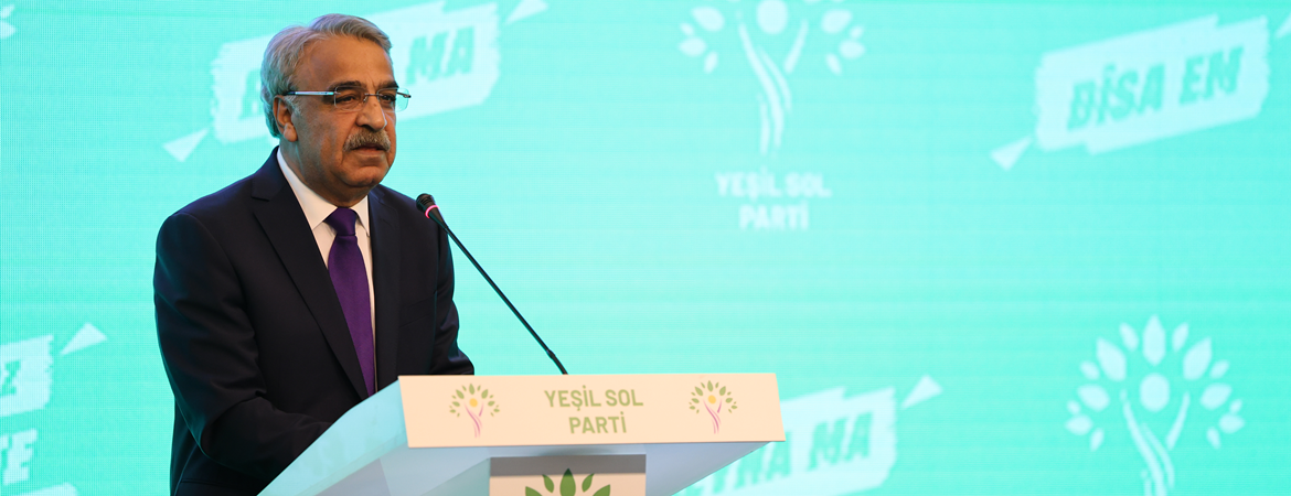 Sancar: Demokratik Cumhuriyetin yolunu açmak için buradayız, değiştirmeye geliyoruz