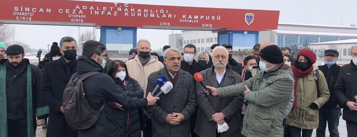 Sancar: Kobanî Kumpas Davası dünya tarihine adaletsizlik örneği olarak geçmiştir