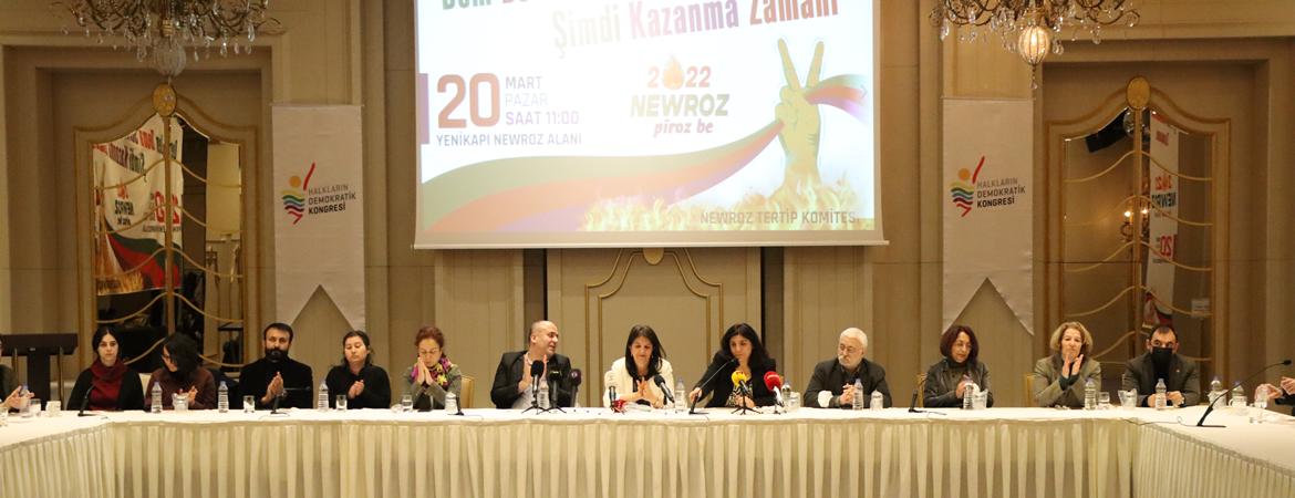 İstanbul'da Newroz Deklarasyonu açıklandı: Şimdi kazanma zamanı!
