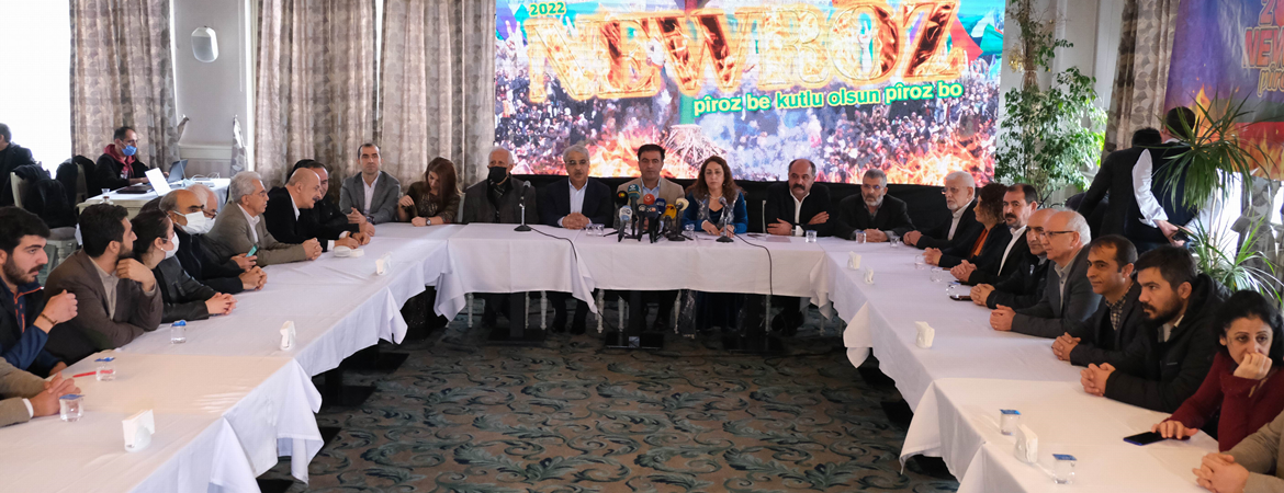 2022 Newroz Deklarasyonu açıklandı: Newroz ruhuyla kazanma zamanı