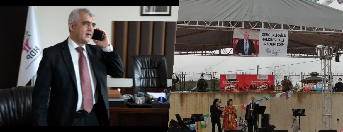 Gergerlioğlu Adalet Nöbeti'nden Kocaeli Newroz'una katıldı: Siz orada, biz burada Meclis’te direniş ateşini yaktık
