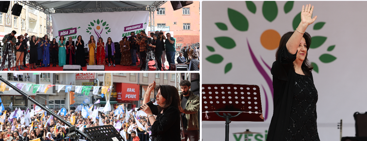 Buldan Van'dan seslendi: Kadınlar değiştirecek, dönüştürecek ve bu ülkeyi yönetecek, nokta