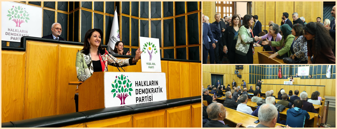 Buldan: Çözümün de demokrasinin de teminatı Yeşil Sol’un Meclis’teki varlığı olacaktır