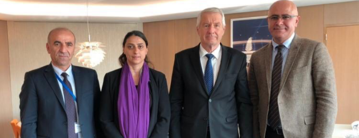 Avrupa Konseyi Genel Sekreteri Jagland ve AKPM Başkanı Pasquier  ile görüşmemiz