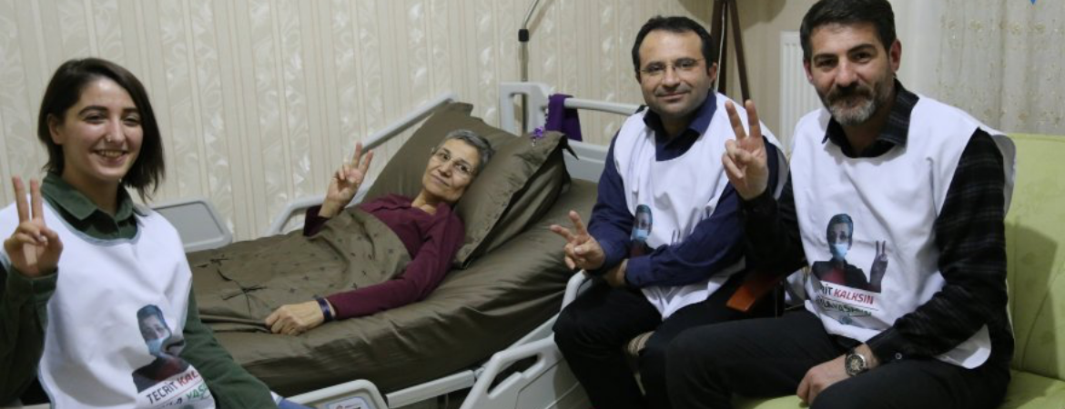 We call upon the international public to urge the Turkish government to terminate the policy of isolation on Mr Öcalan and other prisoners
