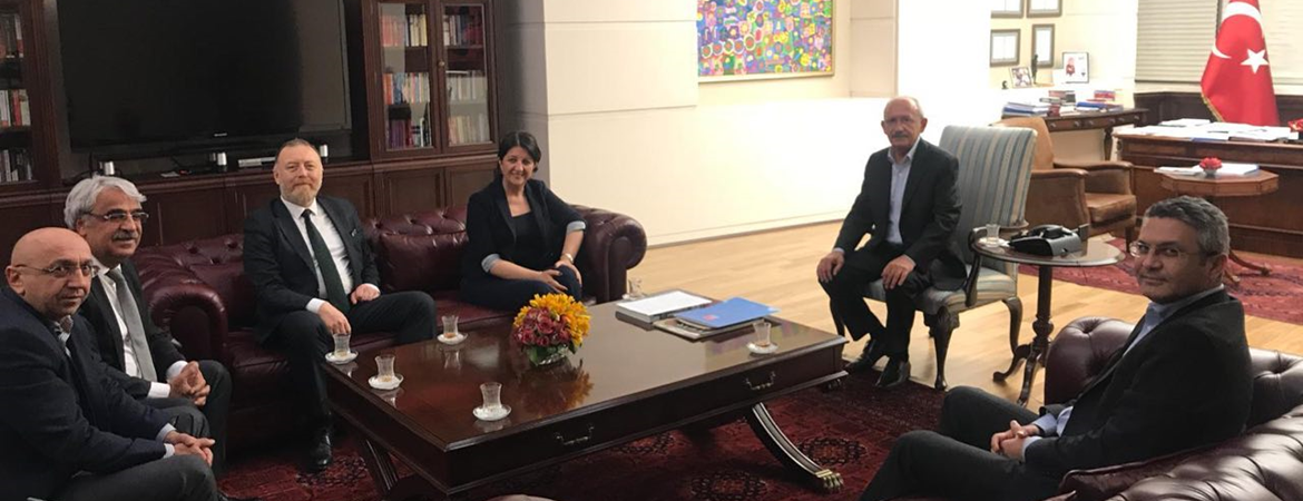 Eş Genel Başkanlarımızdan Kılıçdaroğlu'na geçmiş olsun ziyareti