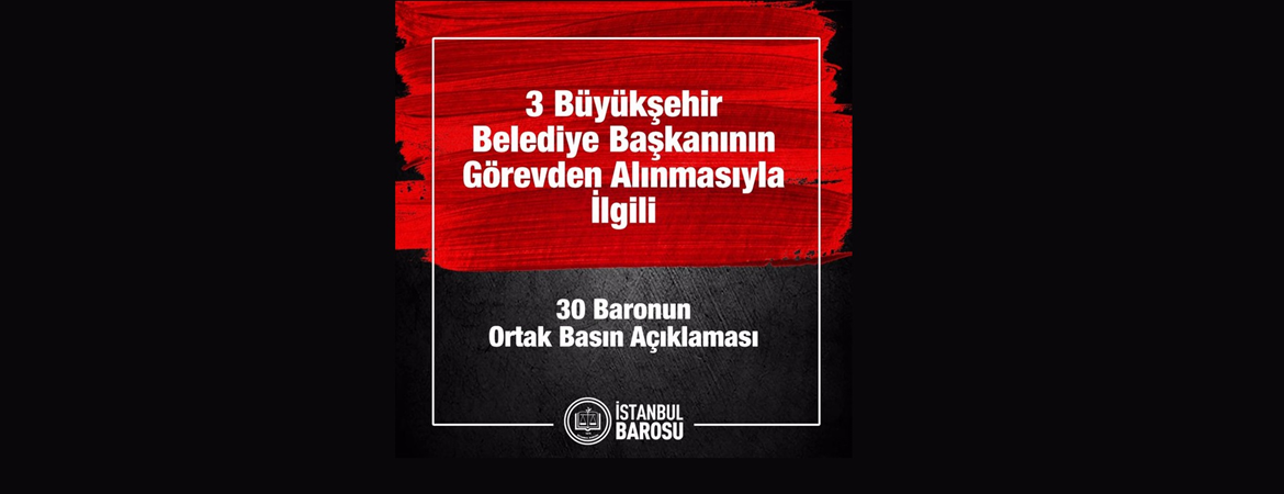 30 baronun ortak açıklaması: Kayyum utancına ikinci kez tanıklık ediyoruz