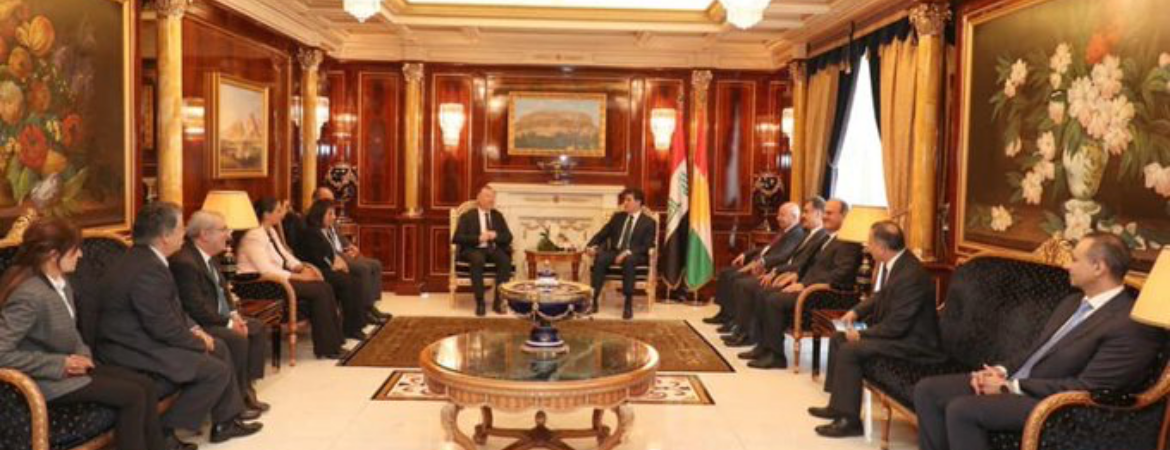 Co-Chair Temelli's visit to Iraqi Kurdistan 