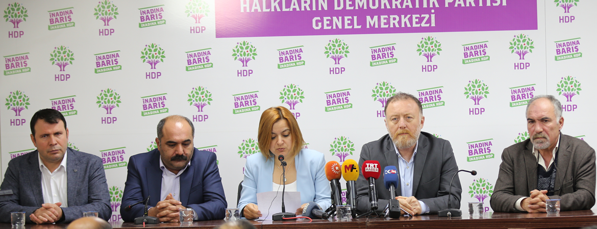 HDP, HDK, DTK ve DBP: Savaşı dayatan iktidara 'dur' demek bütün Türkiye halklarının sorumluluğudur