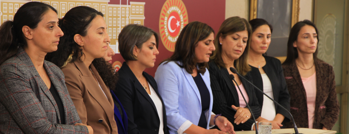 Taşdemir: Biz kadınlar kirli savaş planlarının, işgal ve yayılmacı politikaların bir parçası olmayacağız