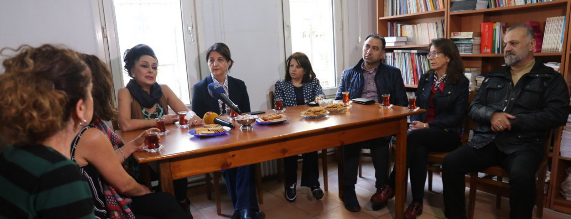 Buldan'dan Eren Keskin'e dayanışma ziyareti