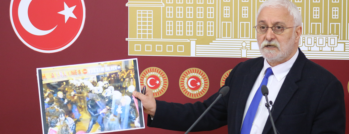 Oluç: Şiddet konusunda söz söylemeden önce dönüp uyguladığınız şiddete bir bakın