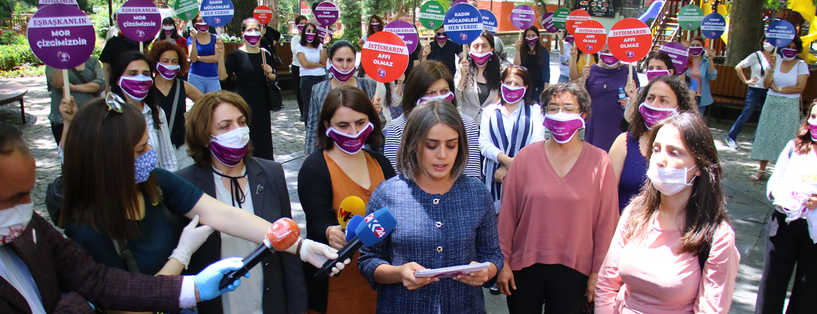 “Kadın Mücadelesi Her Yerde” kampanyamızın startını Ankara'dan verdik