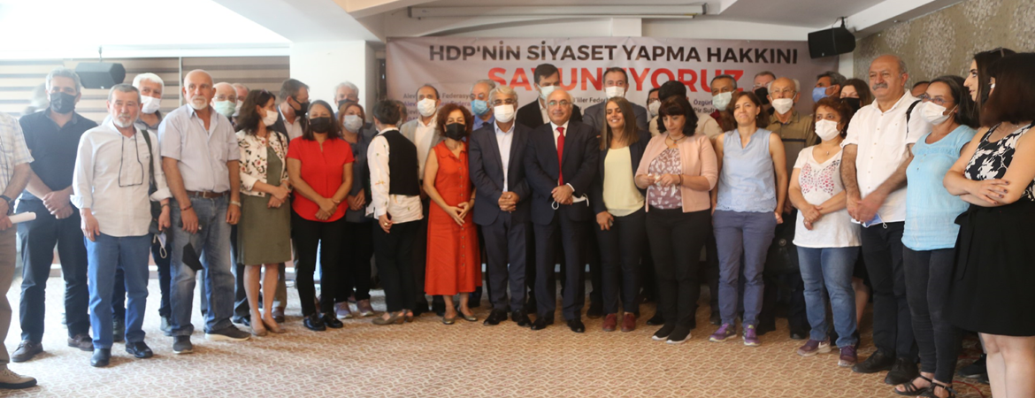 46 kuruluştan 'HDP'nin Siyaset Yapma Hakkını Savunuyoruz' deklarasyonu
