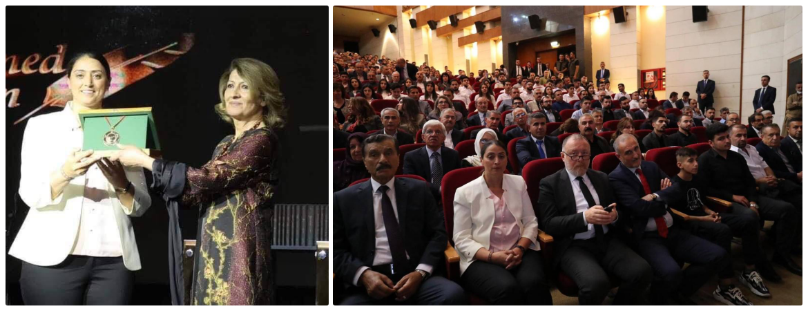 Demirtaş'a İbrahim Ahmed 2022 Onur Ödülü verildi
