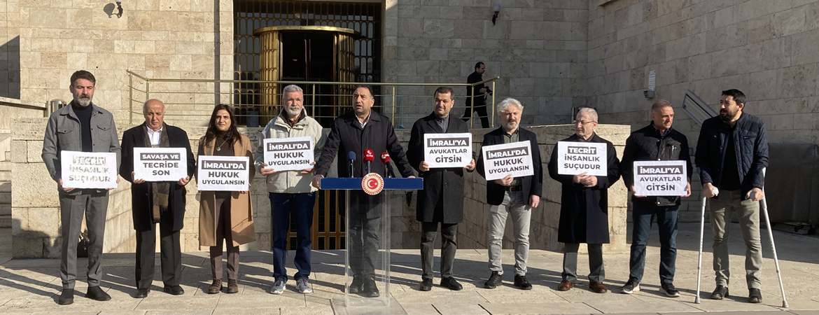 Kenanoğlu: Farklı toplumsal kesimlerden siyaset yapan insanlar olarak tecridi kendimize yapılmış sayıyoruz