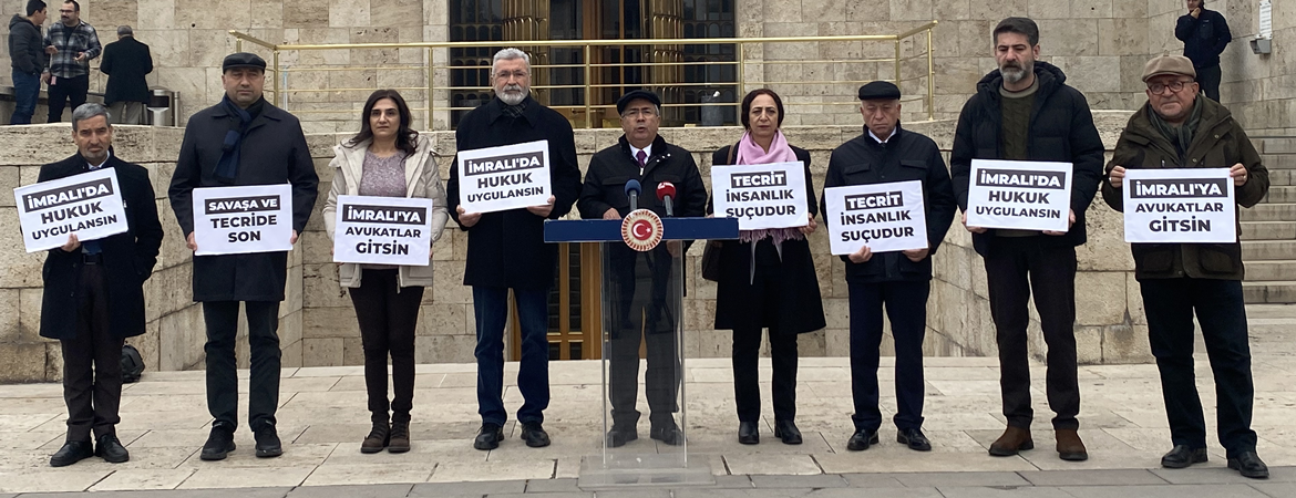 Taşçıer: Öcalan üzerindeki tecridi kaldırın, Öcalan hak ettiği yerde olsun
