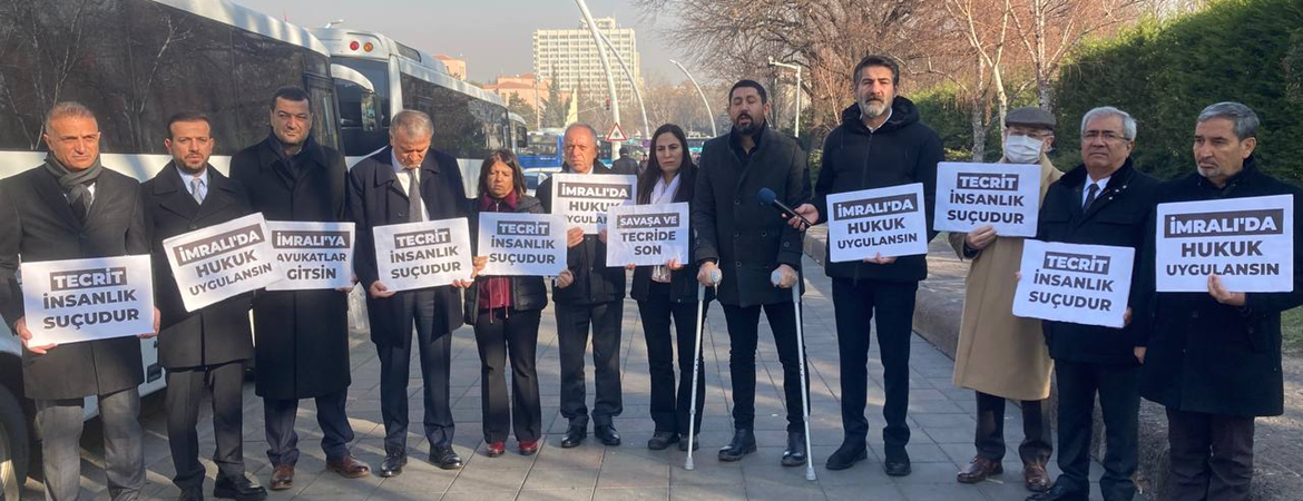 Habip Eksik: Umut hakkı kapsamında Sayın Öcalan’ın fiziki özgürlüğü için adım atılmalıdır