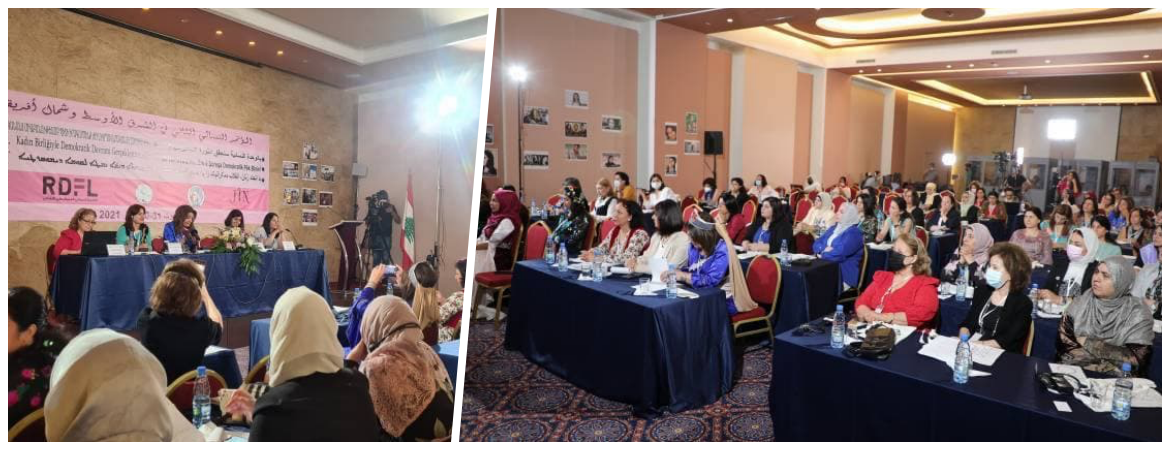 Gülistan Kılıç Koçyiğit ve Tülay Hatimoğulları 2’nci Ortadoğu ve Kuzey Afrika Kadın Konferansı’na katıldı