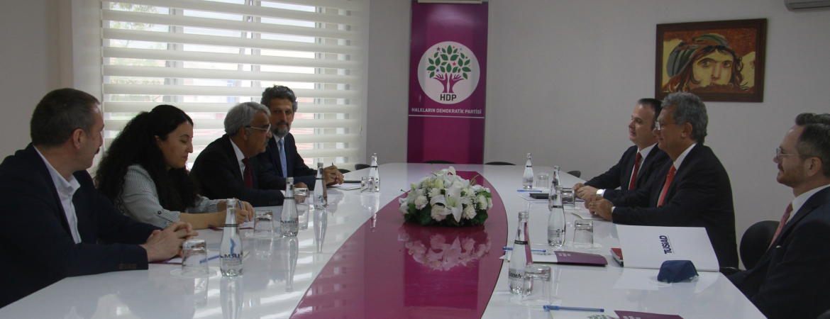 TÜSİAD'dan partimize ziyaret