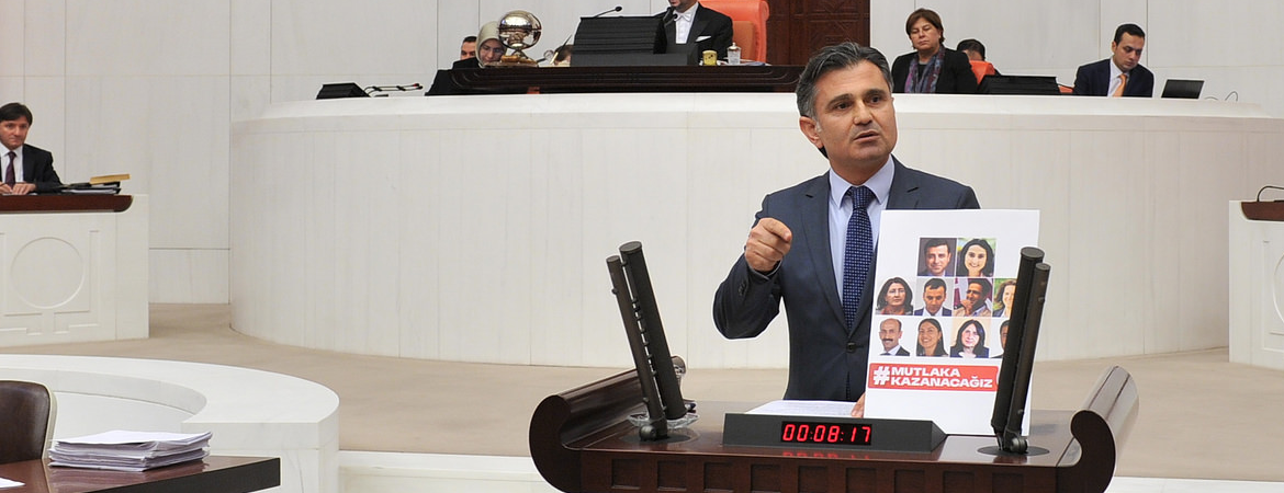 Pir'in Antalya Cezaevindeki iddialara ilişkin önergesi