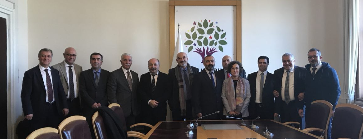 Avrupa Alevi Birlikleri Konfederasyonu'nun Meclis Grubumuzu ziyareti