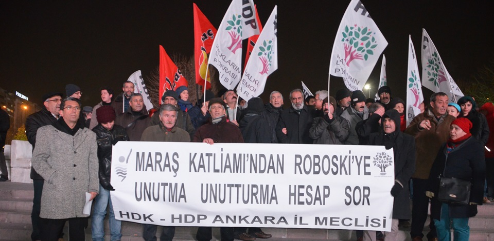 Maraş Katliamı'nda yaşamını yitirenler Ankara'da anıldı 