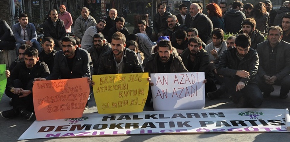 Nazilli'de oturma eylemi
