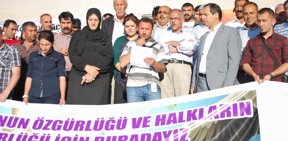 Bitlis'te demokratik çözüm için, kalekol ve HES'lere karşı direniş çadırı
