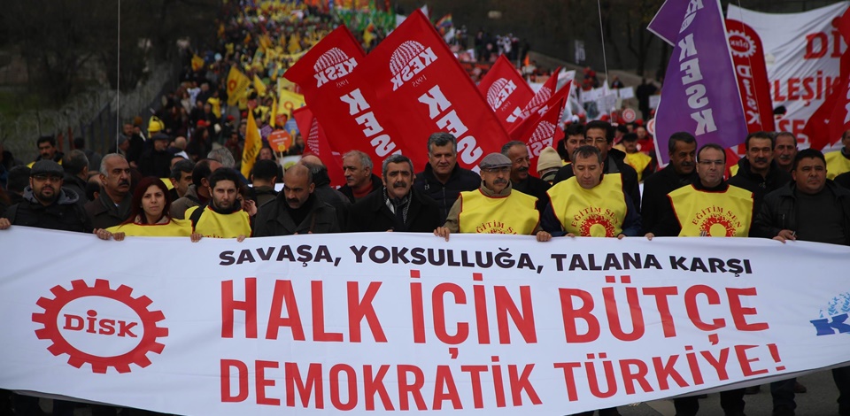 Ankara'da miting: Saraylar değil ekmeğimiz büyüsün!