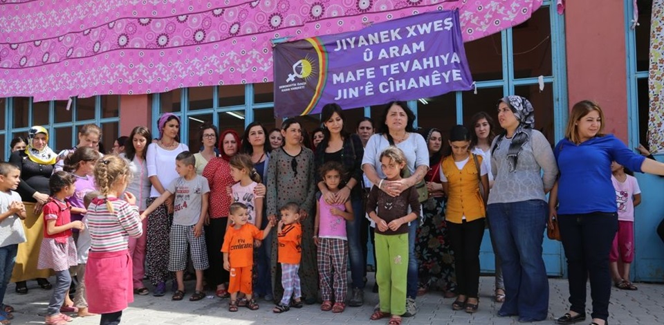 'Türkiye çetelere her türlü yardımı yapıyor ama Ezidi ve Rojavalılara yardım etmiyor'