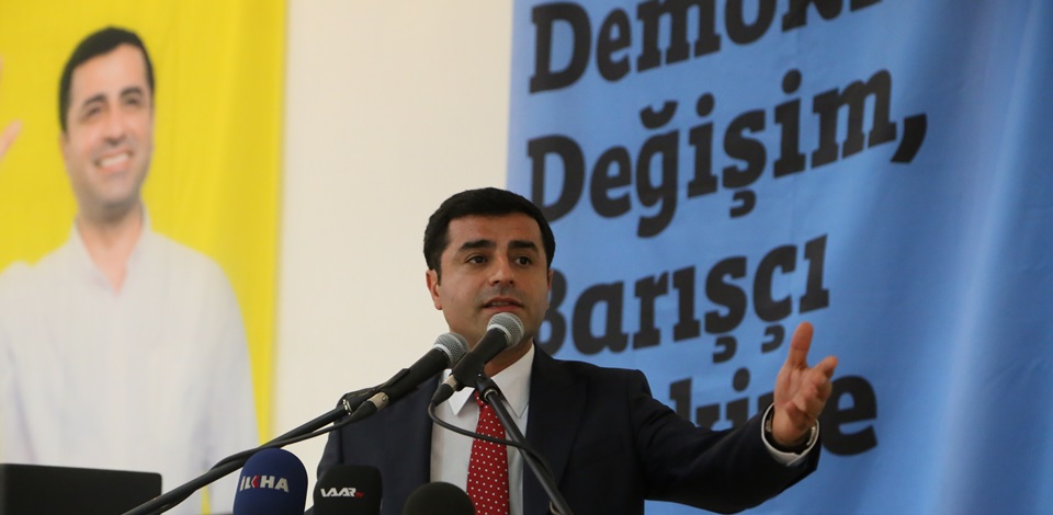 Demirtaş Kürdistan'daki seçim çalışmalarına Batman'da start verdi