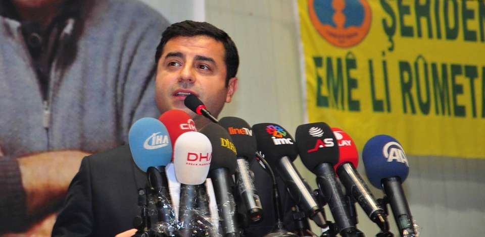 Demirtaş: Ermenek'te, Soma'da yan yana olacak, Roboski'de, Kobanê'de birlikte yürüyeceğiz