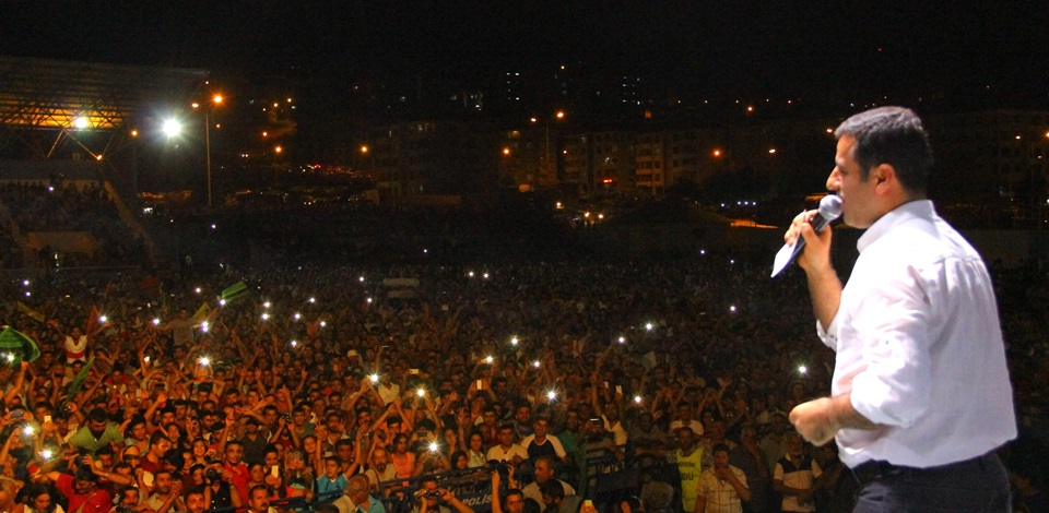 Demirtaş, Dersim'de festival çoskusuyla karşılandı