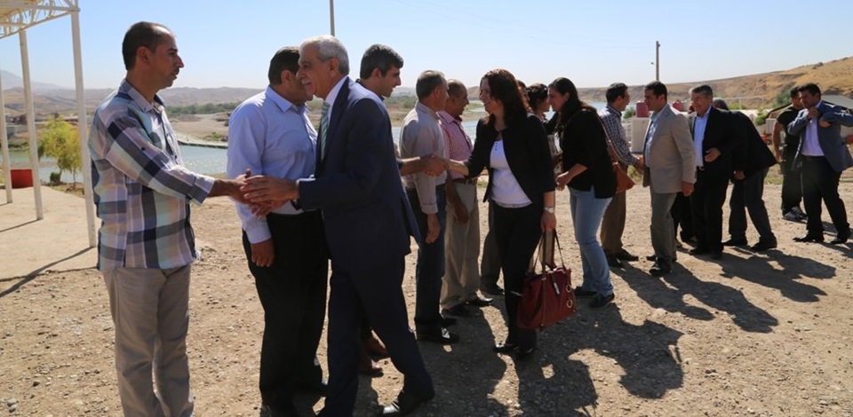 DTK ve HDP heyeti Rojava'ya geçti
