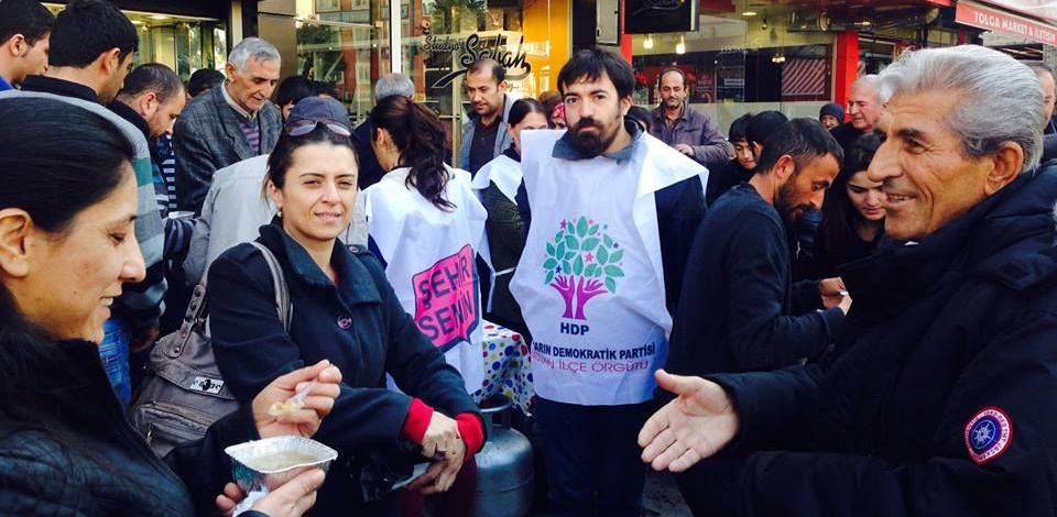 Elbistan’da HDP'lilerden aşure etkinliği