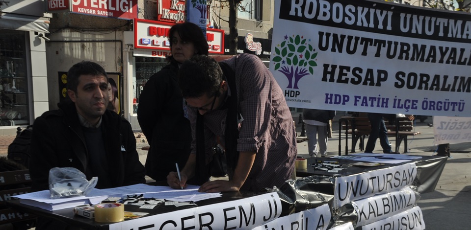 Fatih HDP'den ortak anma