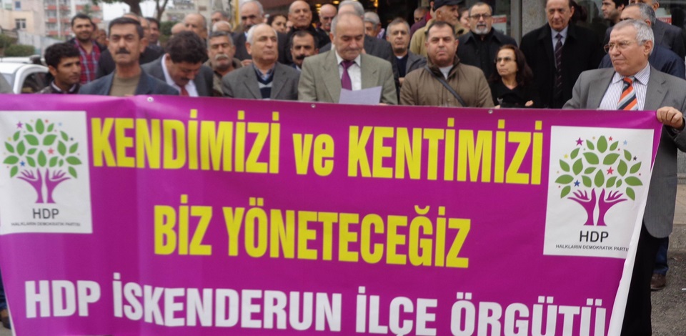 HDP İskenderun'daki merkezini açtı