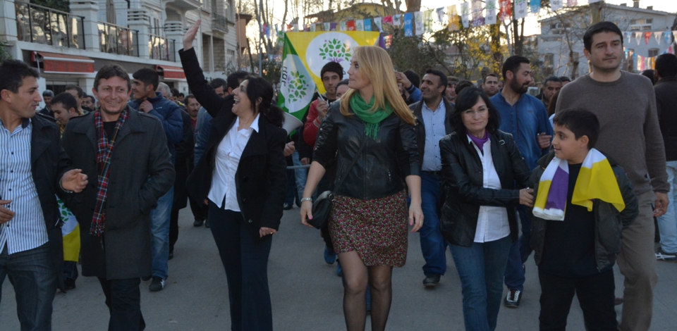 Adalar'da coşkulu HDP mitingi