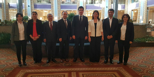 Kürdistan Bölgesel Yönetimi Başbakanını Neçirvan Barzani'yi ziyaretimiz