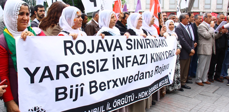 HDP'den Rojava'daki katliamlara tepki