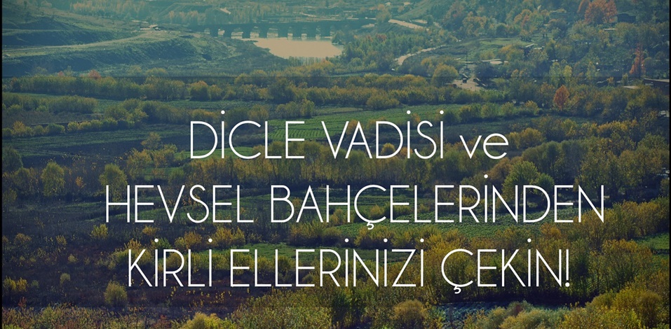 HDP'den Hevsel Bahçeleri'ni tahrip edici sonuçlar doğuracak karara ilişkin araştırma önergesi