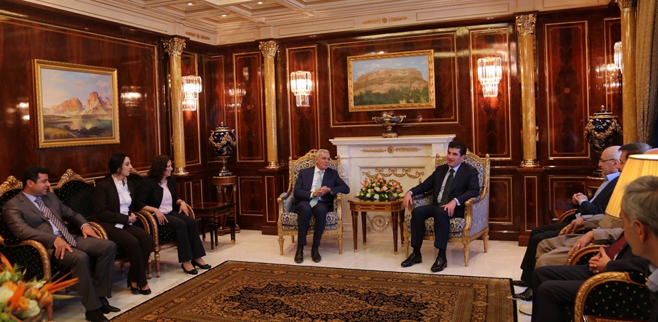 DTK ve HDP Neçirvan Barzani'yle görüştü