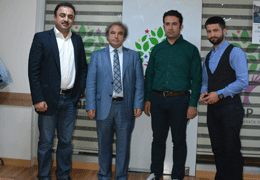 Yekitîya Niştimanî Kurdîstan heyetinin ziyareti
