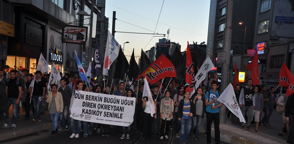 Kadıköy'de Uğur Kurt için buluşuldu