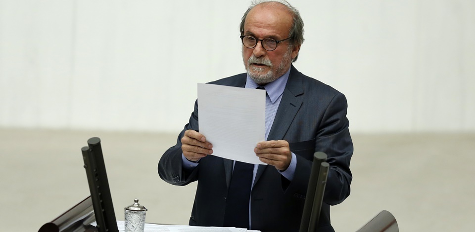 Kürkçü'nün,"güvenlik paketi" olarak bilinen yasa tasarısına karşı muhalefet şerhi