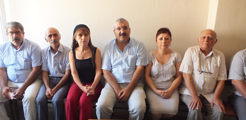 Manisa'da iş cinayetleriyle ilgili basın toplantısı