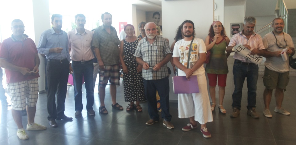 Marmaris'te yurttaşlardan Demirtaş'a destek
