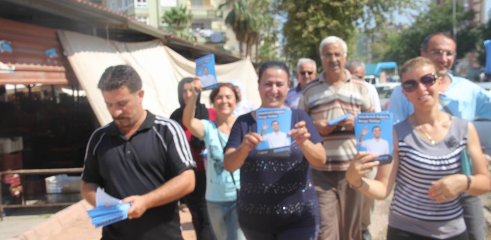 Mersin'de Demirtaş için start verildi